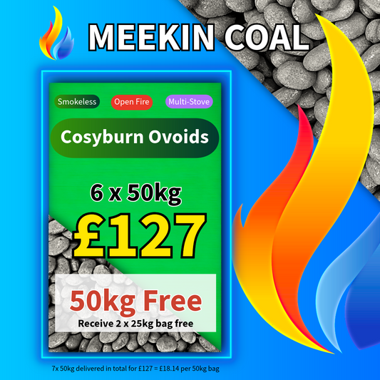 COSYBURN 6x 50KG OFFER RECEIVE 2x 25KG FREE
