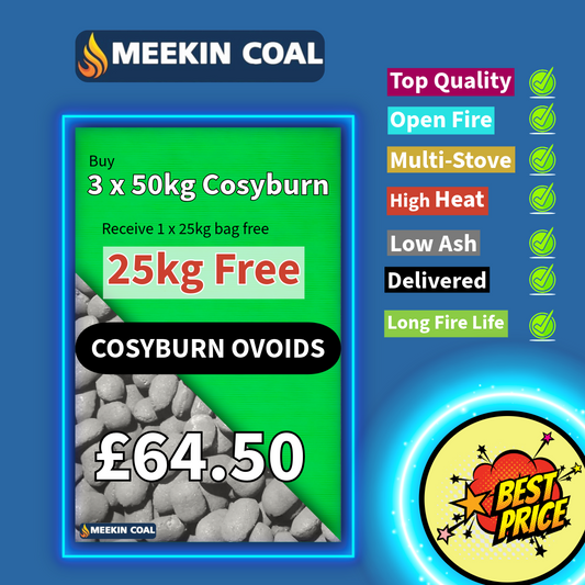 COSYBURN 3x 50KG OFFER RECEIVE 1x 25KG FREE