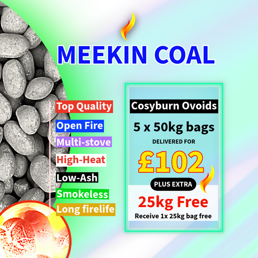 COSYBURN 5x 50KG OFFER RECEIVE 1x 25KG FREE