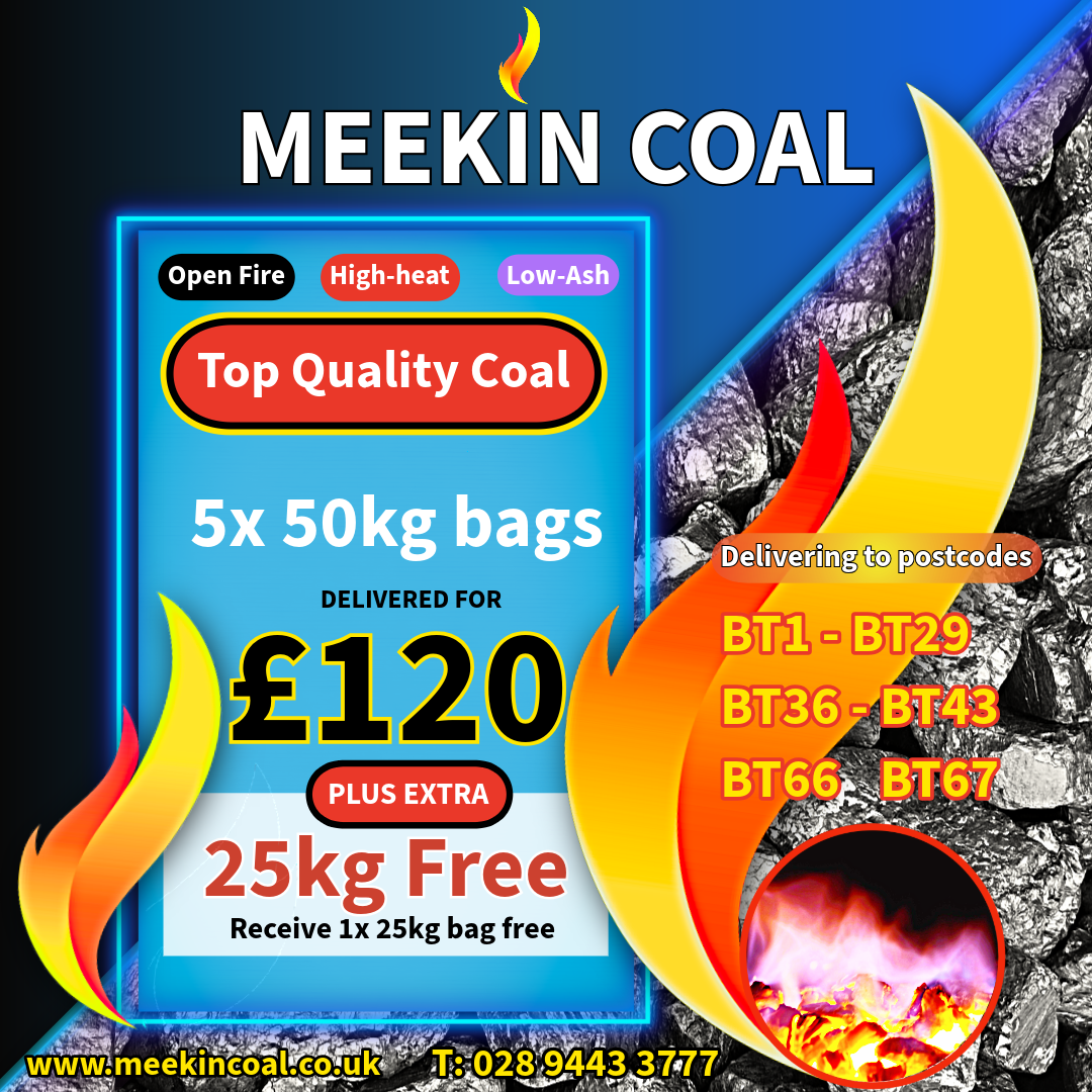 TOP QUALITY COAL BUY 5x 50kg RECEIVE 25kg FREE